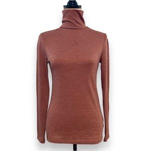 3/$30 A New Day Long Sleeve Turtleneck Shirt Blush Pink S/Small Lightweight